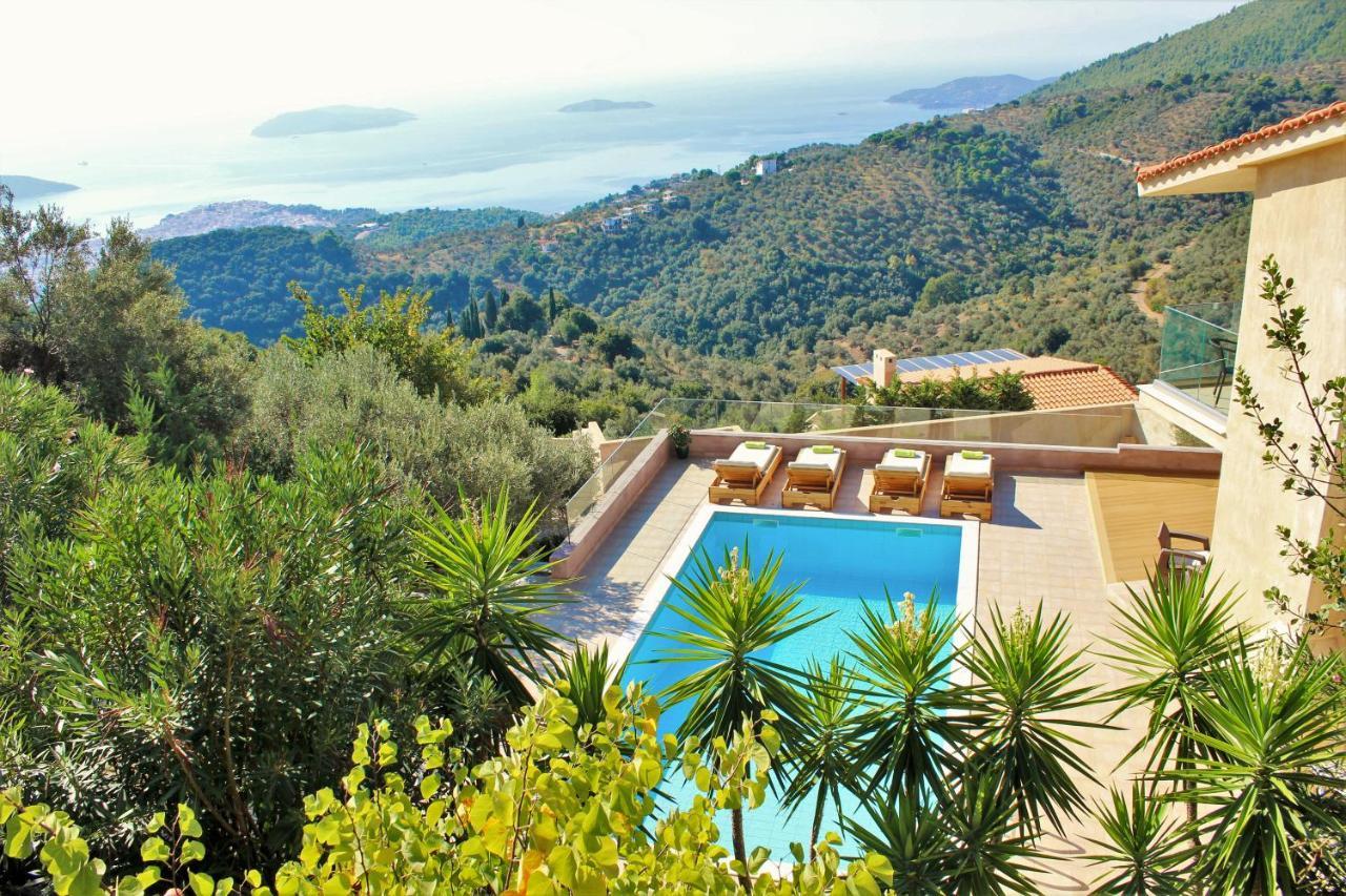 Zaki-1 Premium Villa Moni Evaggelistrias Exterior photo